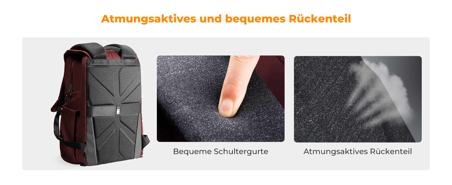 Рюкзак для камери K&F CONCEPT 20L з відділенням для ноутбука 15.6