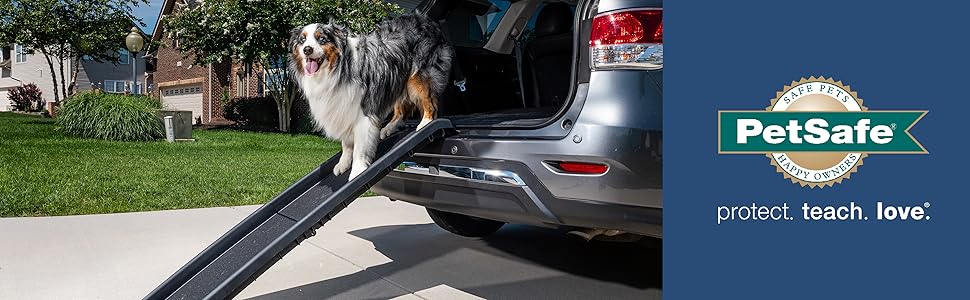 PetSafe Happy Ride Рампа для собак, телескопічна, XL, до 136 кг, нове покоління