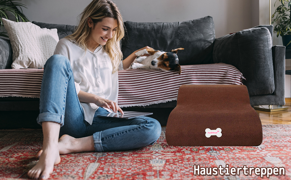 Сходинка для тварин Galatée знімний чохол на блискавці, 3-ступенева, чорна