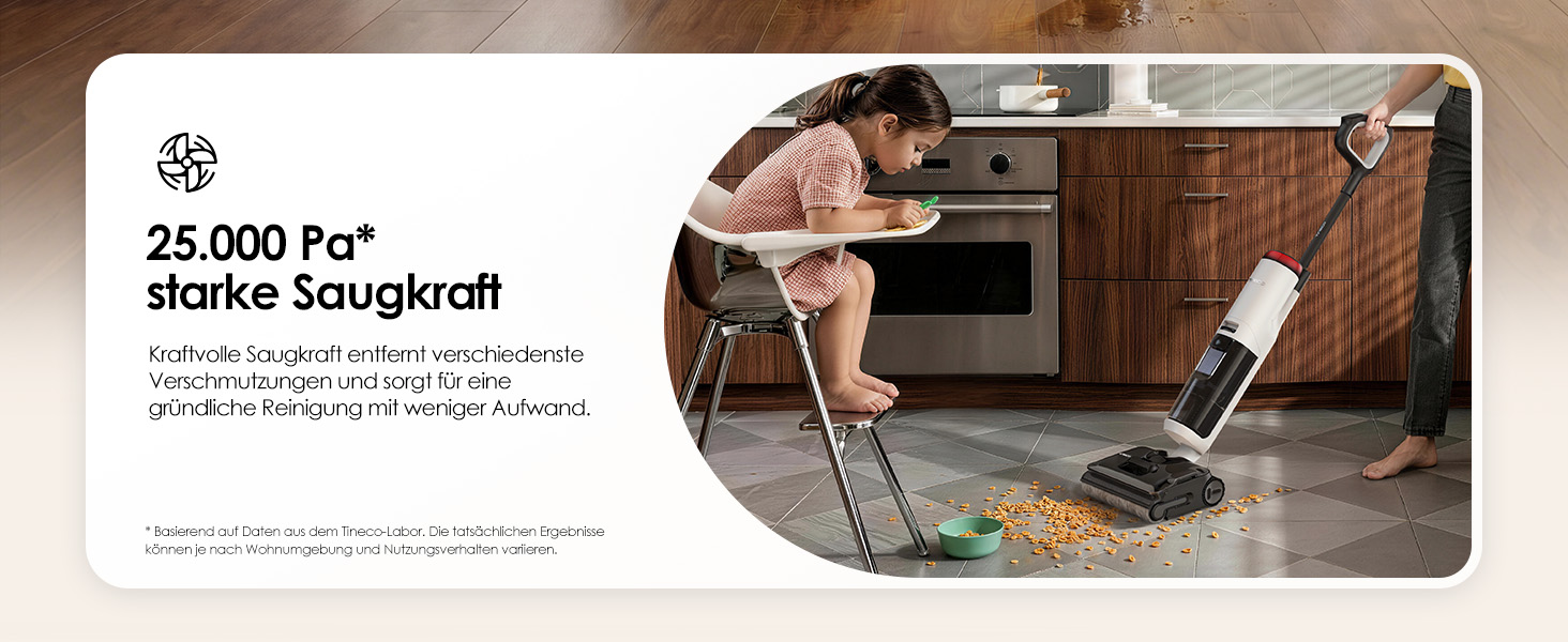 Вертикальний миючий пилосос Tineco Floor ONE S7 Stretch Turbo з функцією FlashDry та DualBlock
