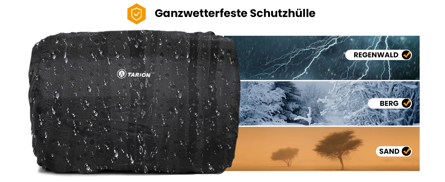 Сумка для камери TARION: водонепроникна сумка-слінг для DSLR, дзеркальної та SLR камер з перегородками для об'єктивів та аксесуарів