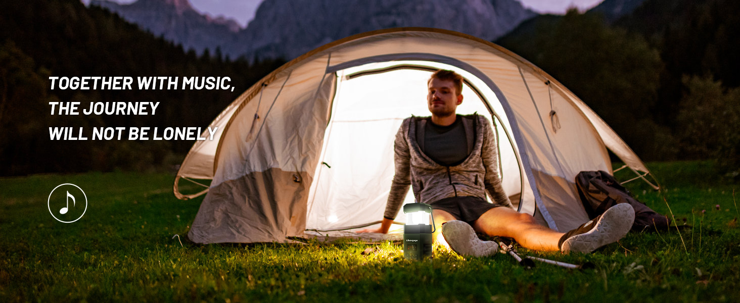 Радіо Libovgogo DF-585 AM/UKW з Bluetooth, ліхтарем, сонячною панеллю та зарядкою для телефону, IP65, для кемпінгу та подорожей