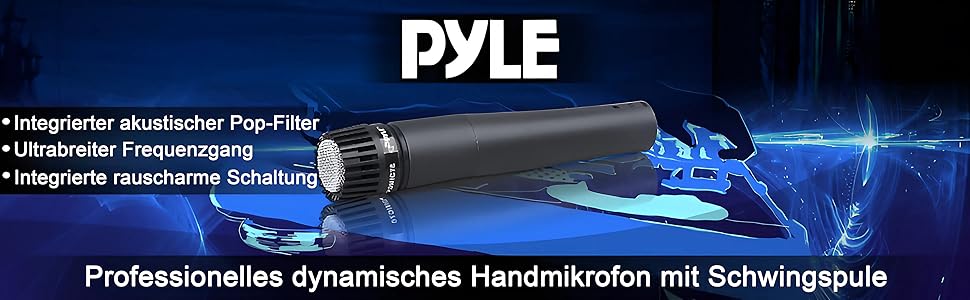 Професійний мікрофонний комплект Pyle (3 шт.) з кейсом, кабелем XLR та кріпленням - Кардіоїдний, чорний/срібний