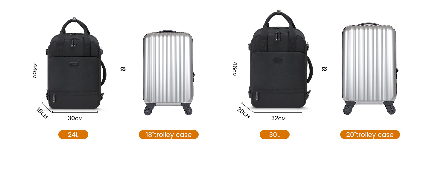 LOVEVOOK Рюкзак для ручної поклажі, жіночий, 15.6