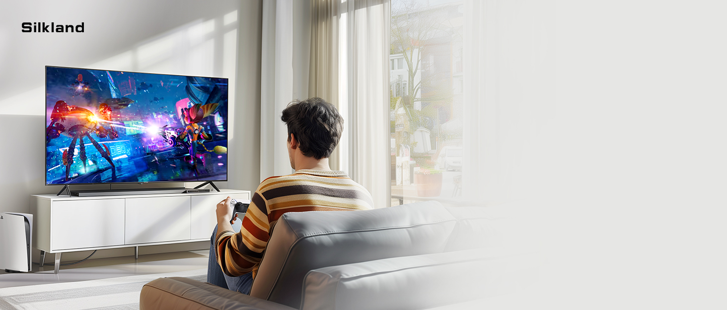 HDMI 2.1 кабель Silkland 2м: 8K@60Hz, 4K@144Hz, eARC, HDR10, Dolby Atmos, 48Gbps, для HDTV, PS5, Switch, PC