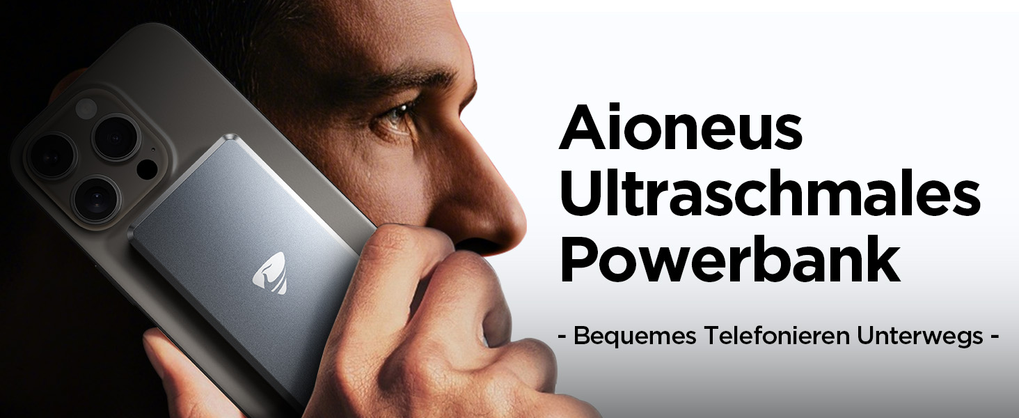 Портативний зарядний акумулятор Powerbank з MagSafe, 5000mAh, 20W PD, 15W Wireless, USB-C, для iPhone, AirPods (Сірий)