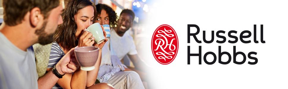 Електричний чайник Russell Hobbs My Breakfast 1.7л, 2200W з прихованим нагрівачем та фільтром від накипу