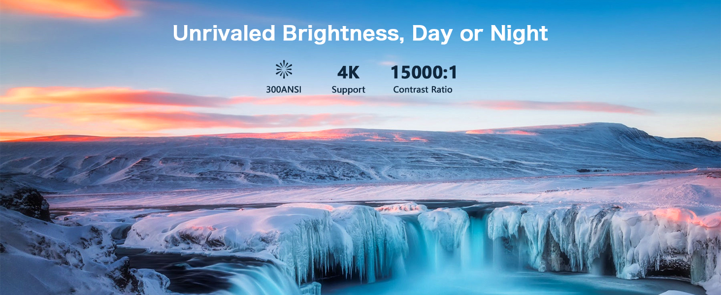 Smart Beamer Puxinat з Android TV, WiFi 6, Bluetooth 5.2: Міні проектор 1080P з авто-корекцією трапецеїдальних спотворень, регульованою підставкою та підтримкою YouTube, Netflix, Hulu