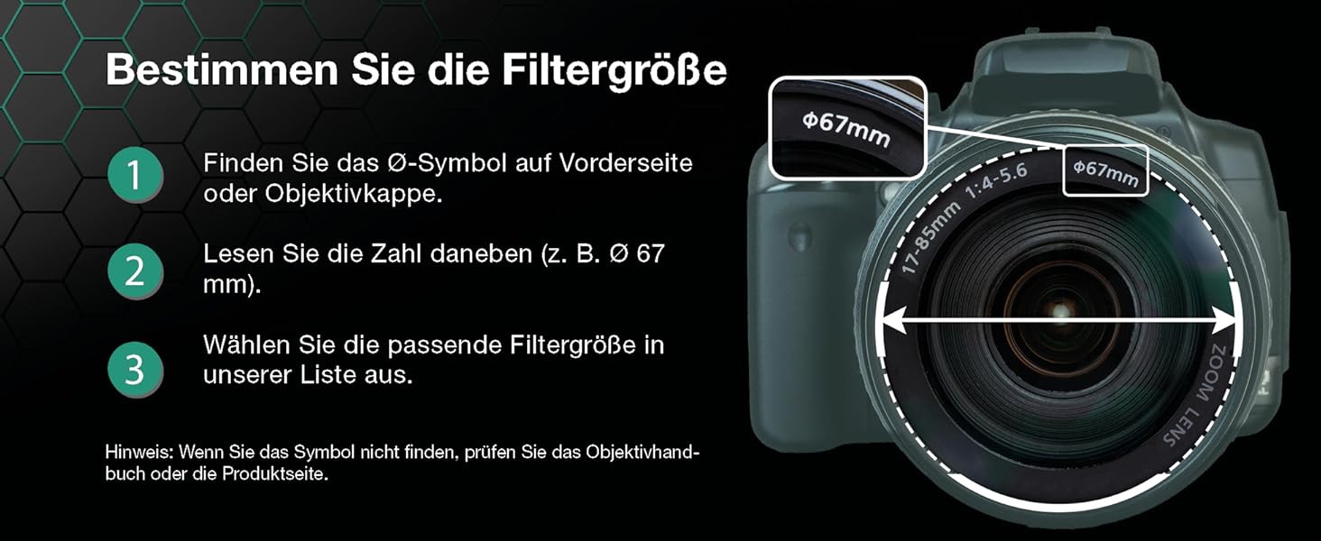 CPL-фільтр для об'єктива Sigma 150-600 F5-6.3 DG OS HSM C (Ø 95mm)