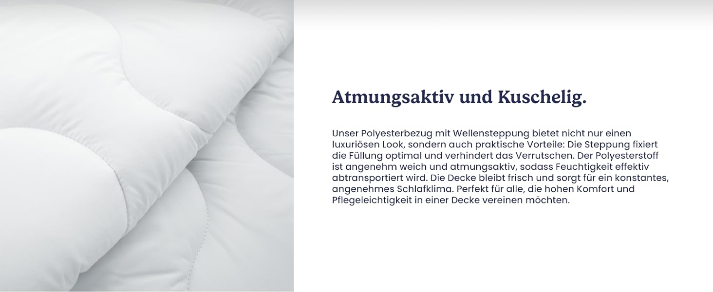 Ковдра Gentle North 155x220 - 4-сезонна ковдра для алергіків, м'яка та пухнаста, 155 x 220 см, придатна для прання при 60°C