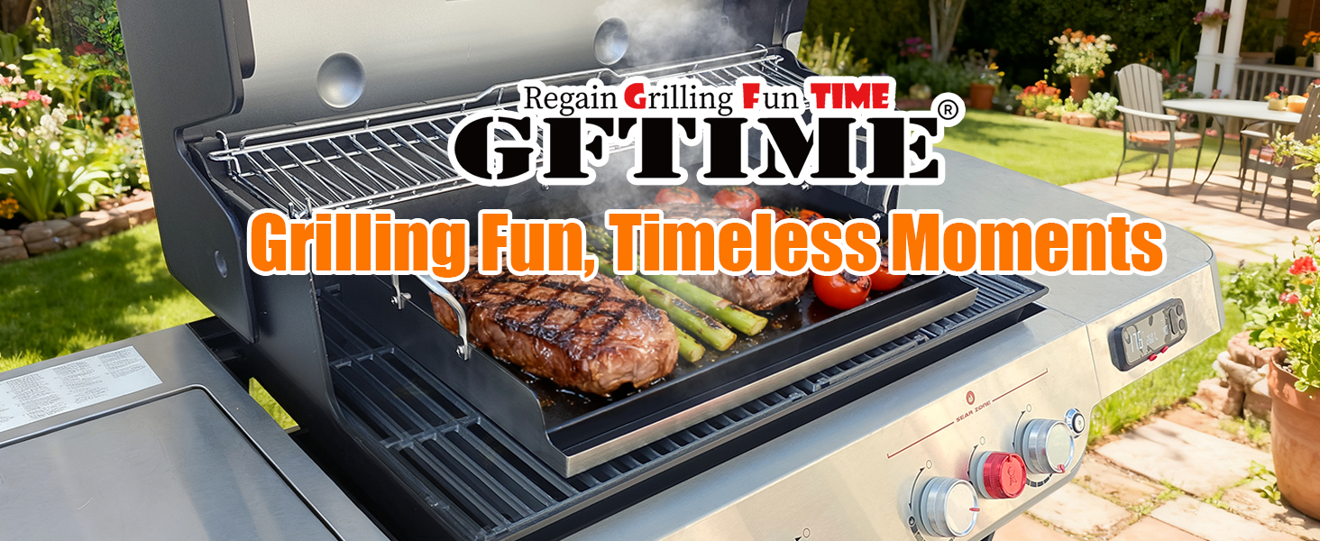 Решітка для гриля Weber Genesis E-310/320/330, S-310/320/330 (2007-2016) GFTIME, не підходить для Genesis II/LX, 2 шт.