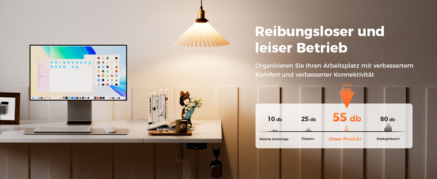 Електричний стіл Agilestic з регулюванням висоти 180x80 см, білий. Зручний комп'ютерний стіл з пам'яттю, ергономічний, стабільний