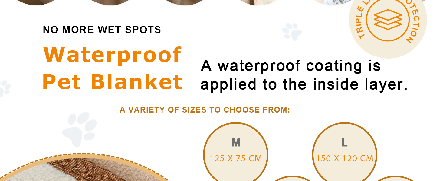 Водонепроникний килимок для собак Kritter Planet, м'який, стійкий до сечі, для дивана, ліжка, авто, меблів, XXL (229 x 203 см), сірий