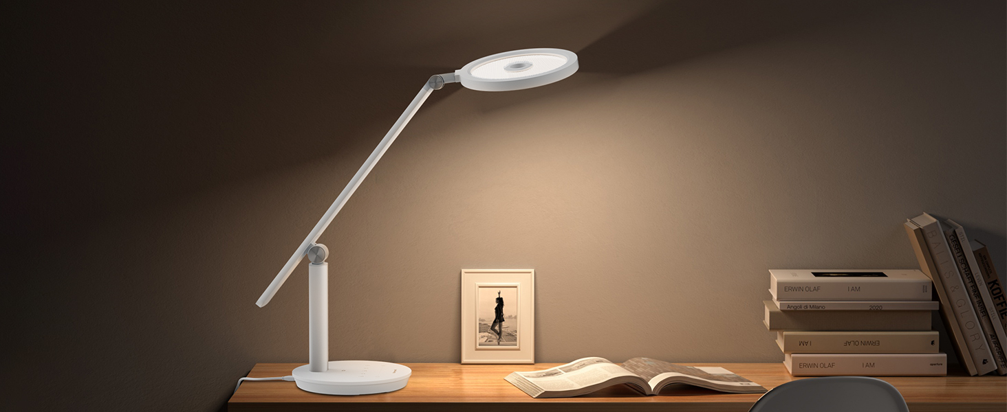 LED настільна лампа Honeywell H6 Sunturalux з дотичним керуванням, таймером та регулюванням яскравості, 800LM, для робочого кабінету та спальні