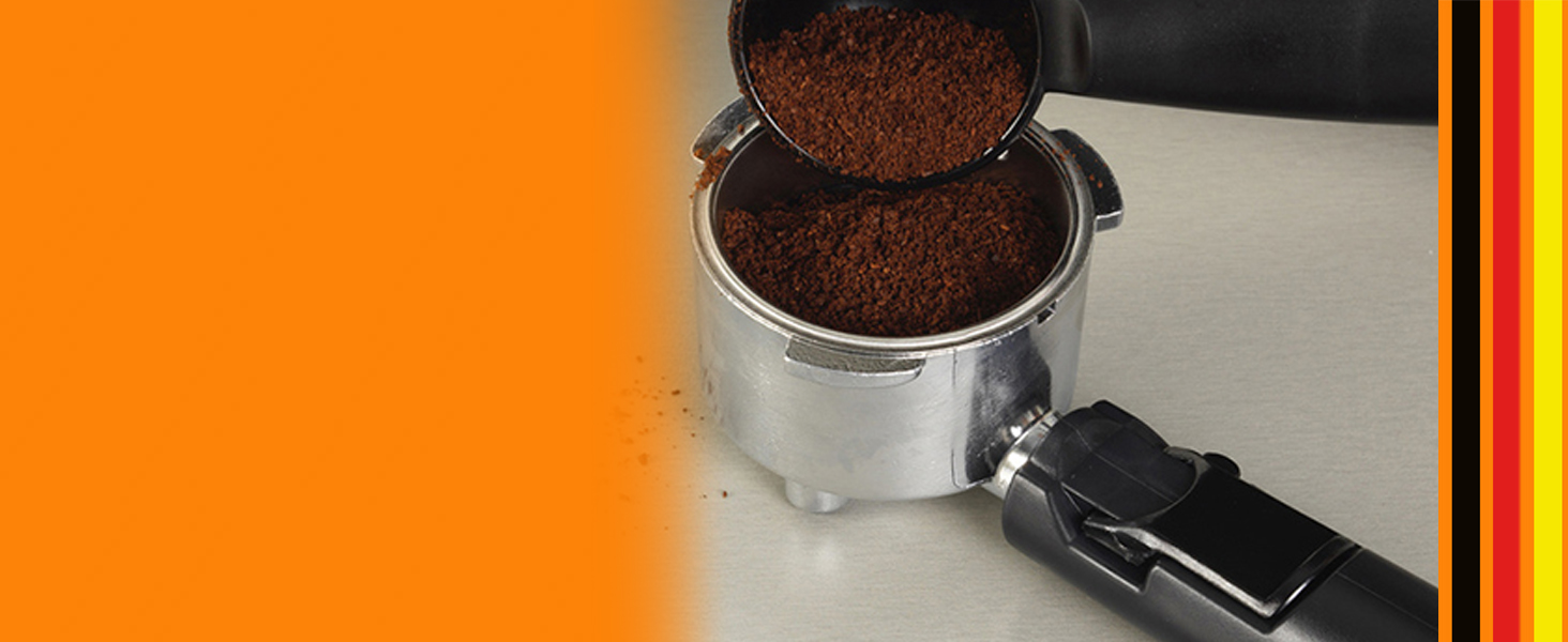 Кавоварка Petra Barista Pro 1,5 л, ріжкова з капучинатором, для еспресо і капучино, 15 бар, 850 Вт