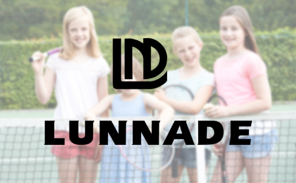 Lunnade Junior Tennis Racket Set - Youth Tennis Racket for Boys & Girls Ages 3-12 with Cover - 21 Inch