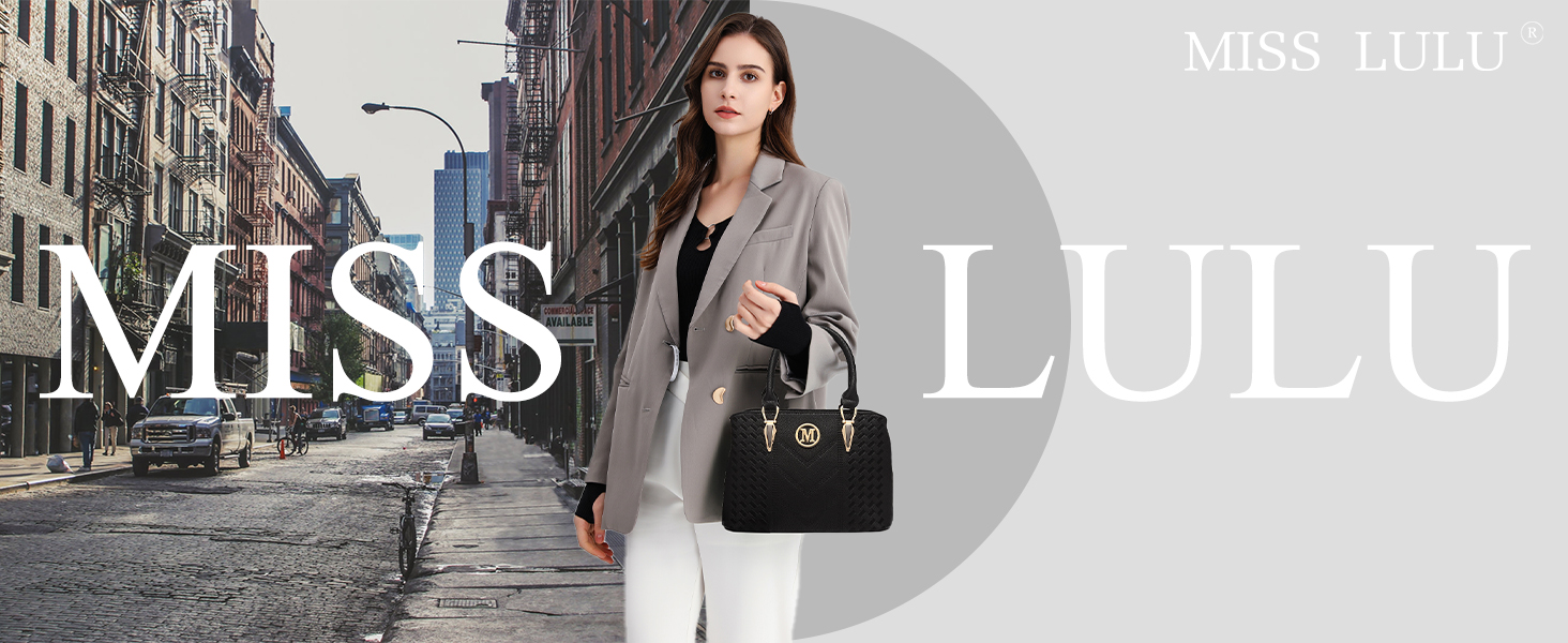 Сумка жіноча Miss Lulu середнього розміру через плече, сіра з личі-текстурою, з гаманцем та внутрішніми кишенями для роботи, відпочинку, повсякденного використання