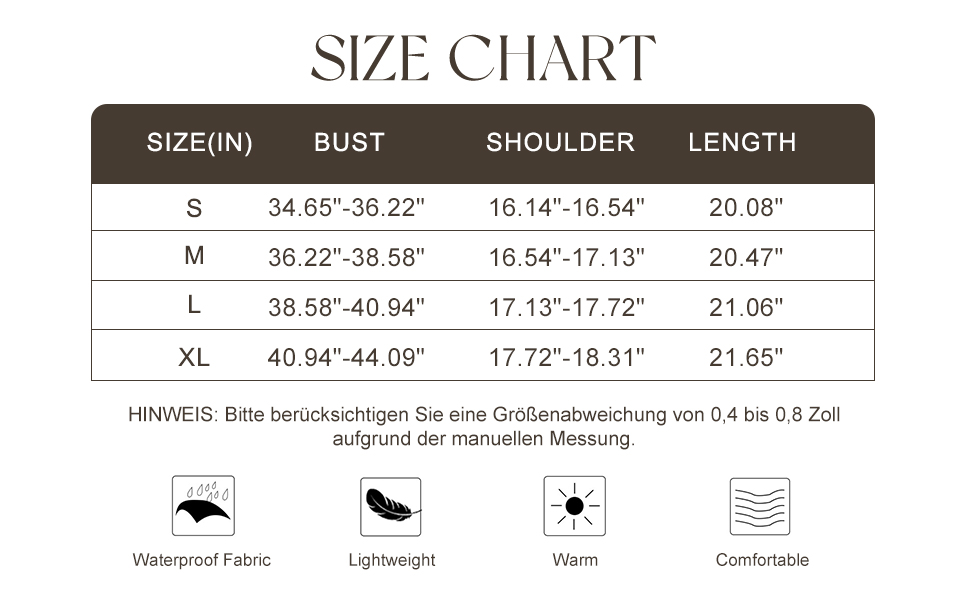 Жіноча жилетка Fengbay Reitweste: безрукавна, з коміром-стійкою, легка, стьобана, утеплена, для осені та зими, кольоро хакі, розмір M