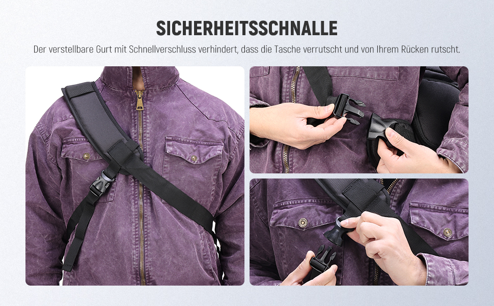 NEEWER Рюкзак для камери Profi з міцними петлями для DSLR, об'єктивів, штатива та аксесуарів. Водостійкий, з міцними швами та м'якими перегородками (Оранжевий інтер'єр) NW-XJB02S