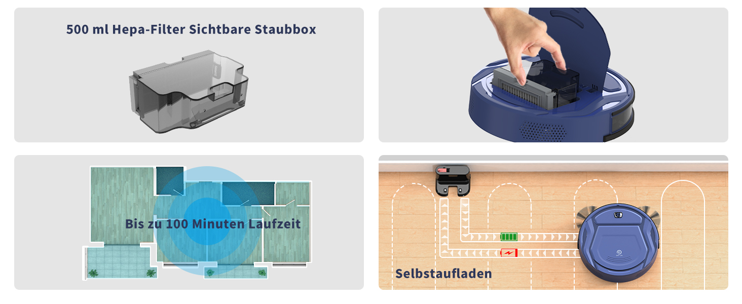 Робот-пилосос OKP з Wi-Fi, 2100Pa, суперантивний, керування через додаток/Alexa, 100 хв роботи, самозарядка, тихий, для шерсті тварин, підлоги, килима, Fiery Blade