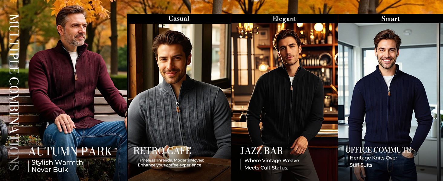 Кардиган чоловічий PJ PAUL JONES на блискавці з коміром-стійкою, в'язаний, колір темно-сірий, розмір M