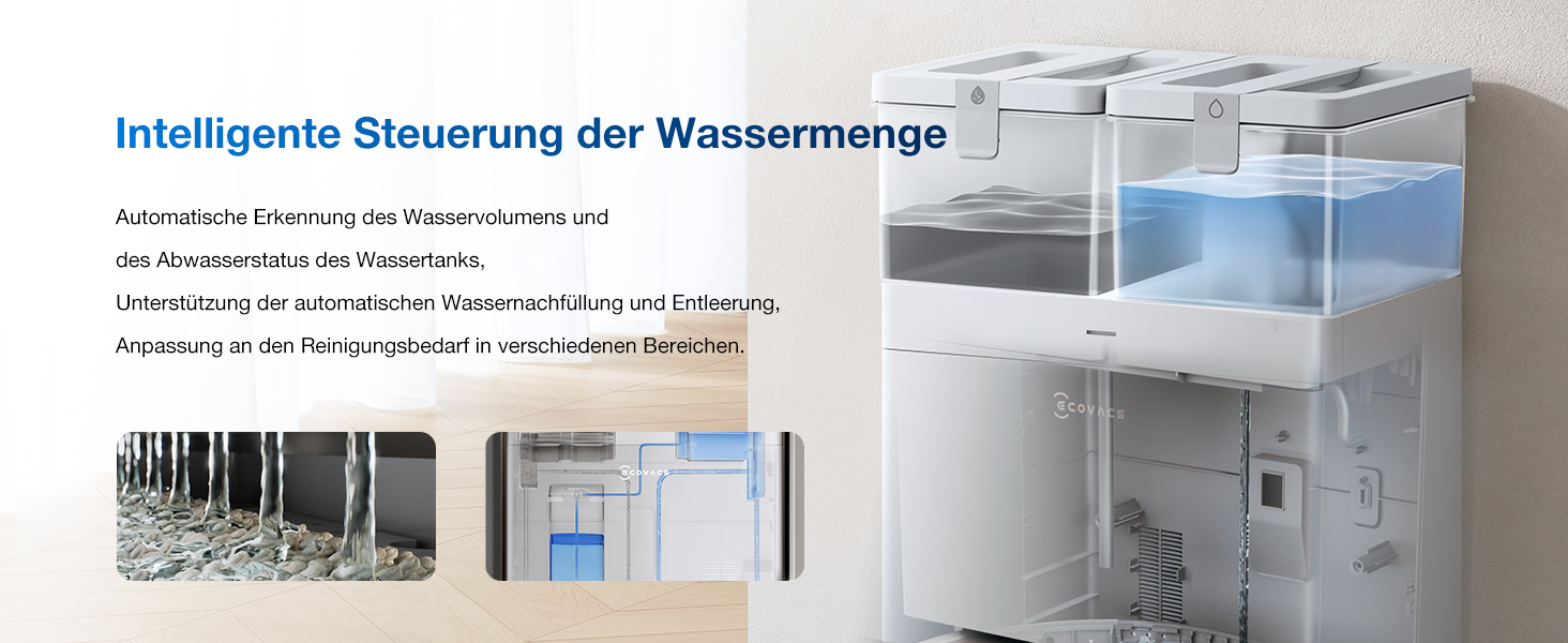 Робот-пилосос Ecovacs DEEBOT T30C Pro Omni GEN 2: пилосос-мийник, 15400Pa, автопорожнення, гаряча сушка, 200хв роботи, для шерсті тварин та килимів