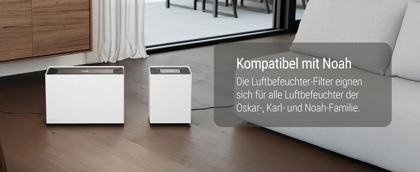 Фільтри для зволожувача повітря Stadler Form Oskar/Karl, антибактеріальні, набір 4 шт.