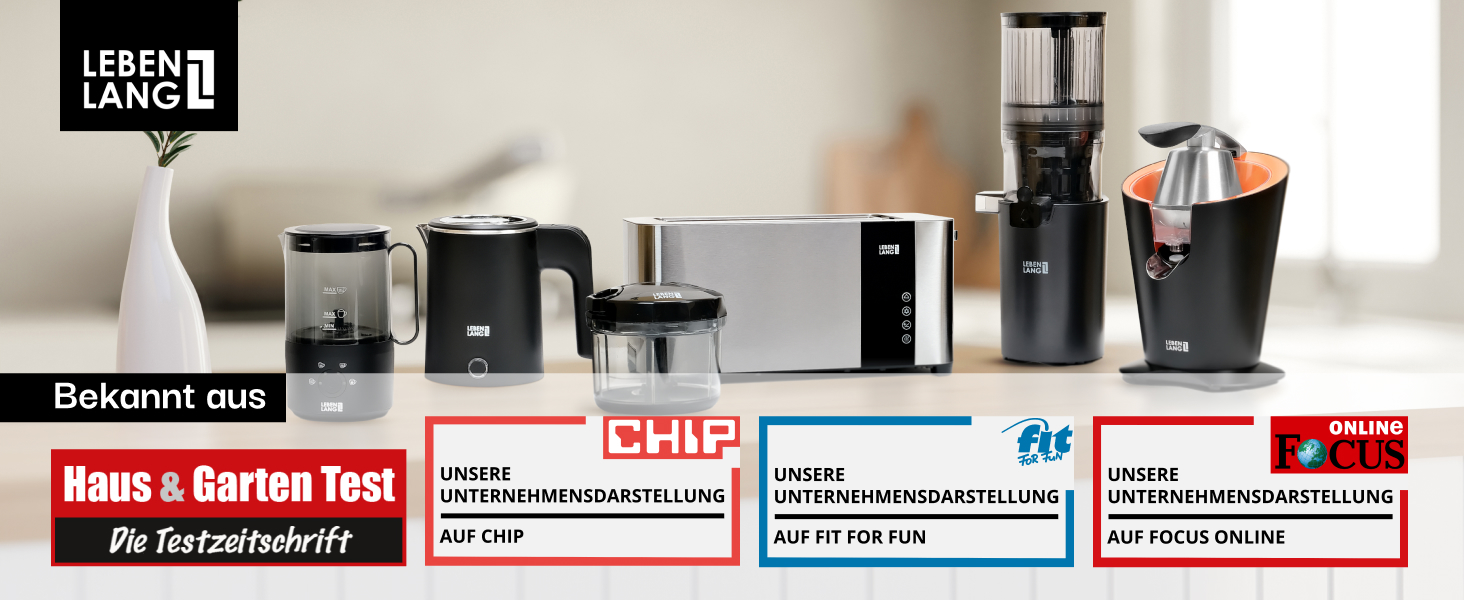 Чайник електричний LEBENLANG з нержавіючої сталі з регулюванням температури, тихий, з дисплеєм та функцією підтримання тепла - 1,7 л, 2200W, ретро без пластику