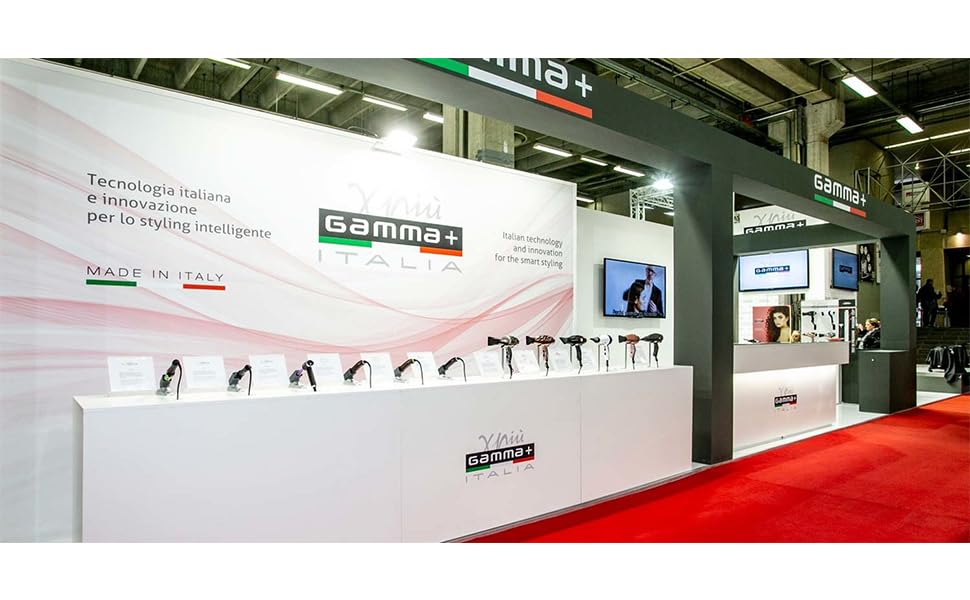 Випрямляч для волосся GAMMAPIU' Rainbow Professional: з регульованою температурою, швидким нагріванням, захистом від статичної електрики, італійська вилка, рожевий колір