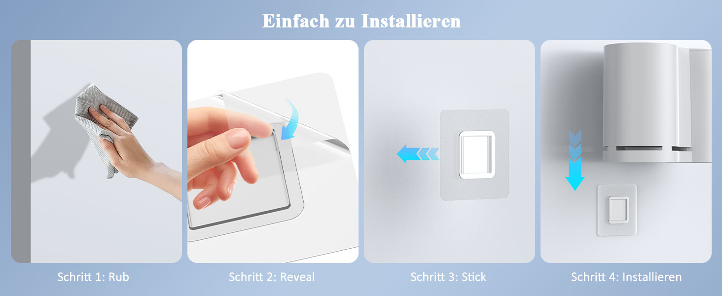 Електрична щітка для унітазу Redagod з настінним кріпленням, подвійним контейнером та змінною насадкою (5 одноразових серветок) з бризкозахистом, 1 шт.
