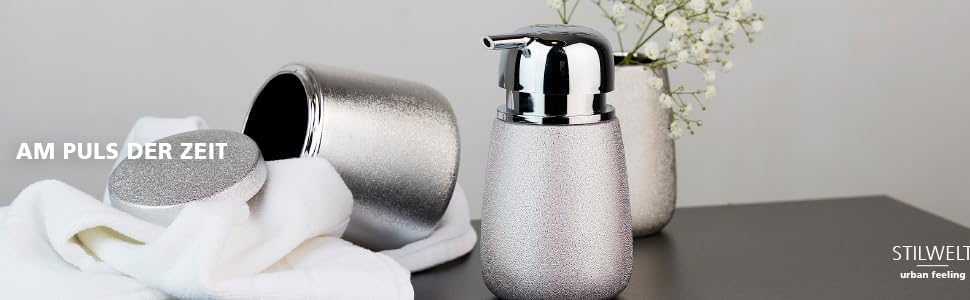 Підставка для рушників WENKO Style, 2 планки, важка скляна основа, глянцева