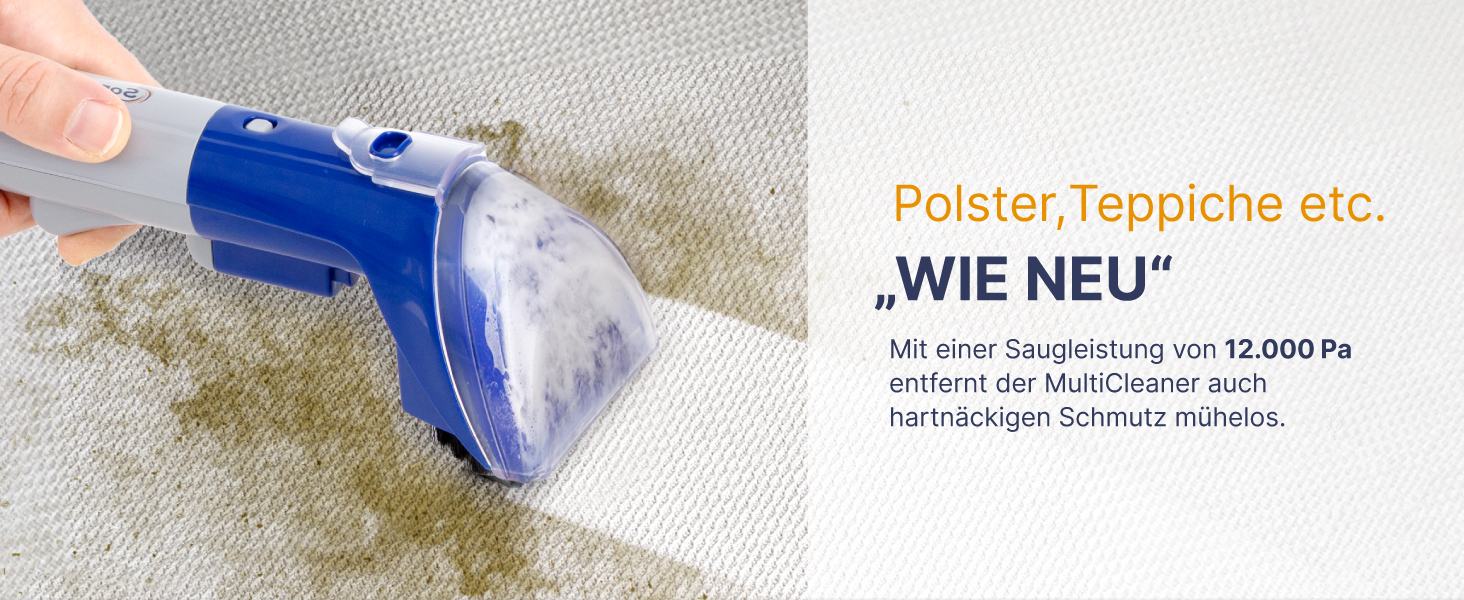 Многофункціональний пилосос MultiCleaner WS450 5-в-1 для килимів, меблів, авто та тварин. Потужний 450W, з аксесуарами та самоочищенням