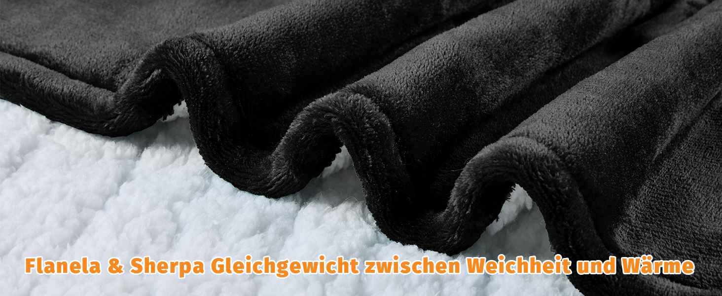 Електрична ковдра BOMOVA з автовимкненням, тепла та м'яка ковдра для дому, 10 режимів нагріву, таймер 5 годин, чорна, 130x180 см