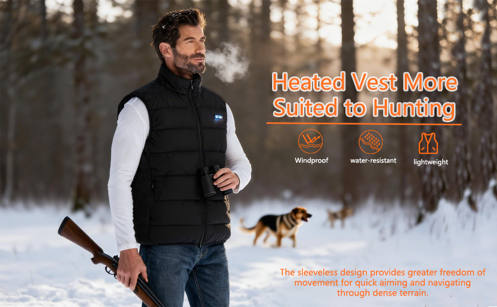 Обогріваючий жилет Ahigh для чоловіків та жінок з Powerbank, 12 зон нагріву, 3 температурні режими, для активного відпочинку (10000mAh, XXL)