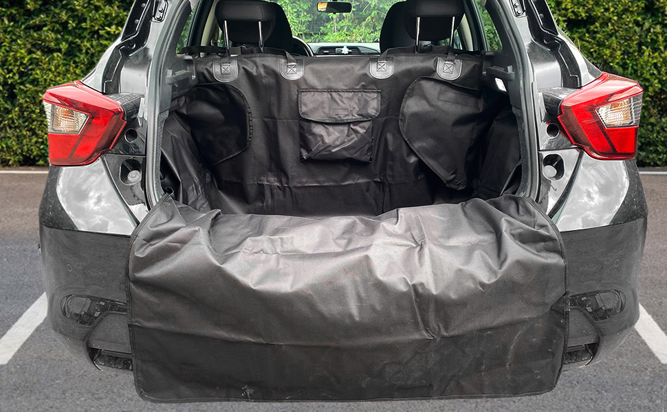Захист для багажника автомобіля Lupex - універсальний, водовідштовхуючий, матеріал Oxford 600D, чорний, для хетчбеків, позашляховиків та SUV