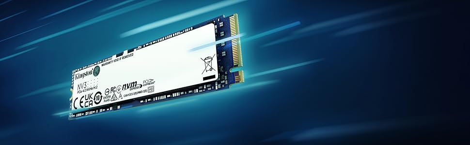 SSD Kingston NV3 1TB M.2 2280 PCIe 4.0 - Швидкий внутрішній накопичувач
