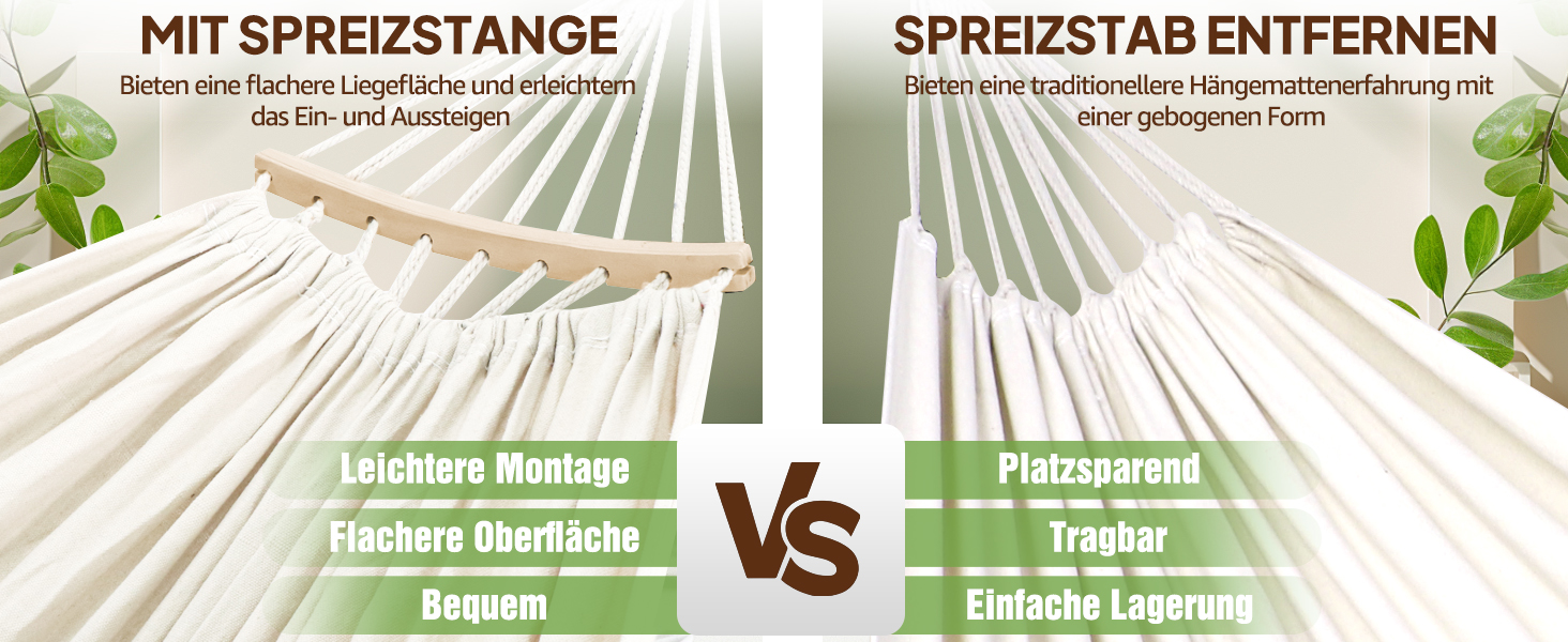 Гніздо-гамак Chihee з бавовни, 300x150 см, для кемпінгу, до 300 кг, з подушкою та стропами