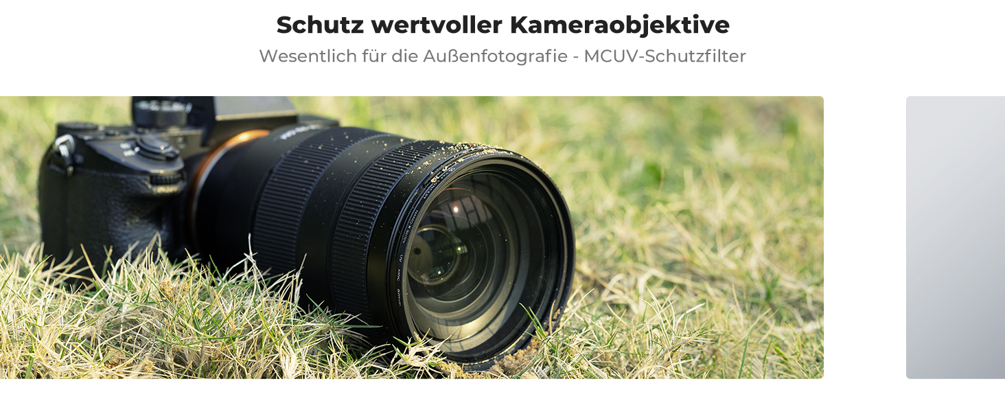 Набір фільтрів K&F Concept Nano X-Serie 82mm: поляризаційний (CPL), UV, кришки об'єктивів, чохол