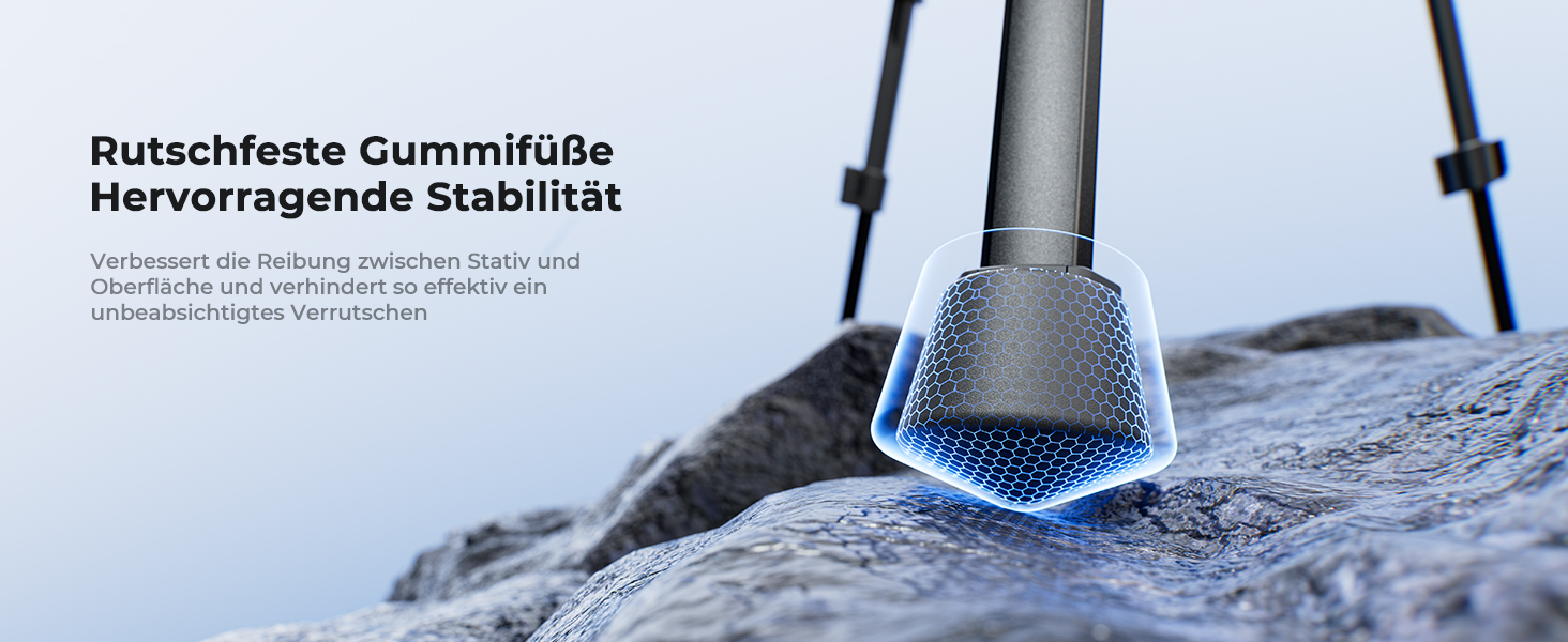 Штатив для камери та смартфона K&F Concept A305A1, 187 см, трипод з регулюванням висоти, алюміній