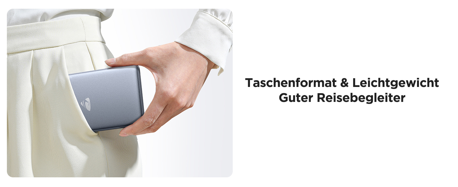 Power Bank MagSafe 5000mAh з бездротовою зарядкою 15W та USB-C, 20W PD, Gray - для iPhone, AirPods