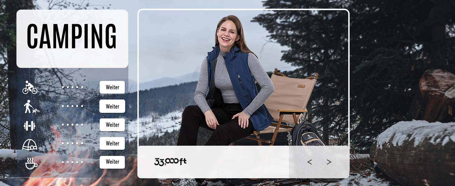 Жіночий софтшеллова жилетка 33000ft з капюшоном, флісовою підкладкою, водонепроникна та вітрозахисна спортивна жилетка з 5 кишенями для їзди на конях, бігу, походів, XXL, чорний