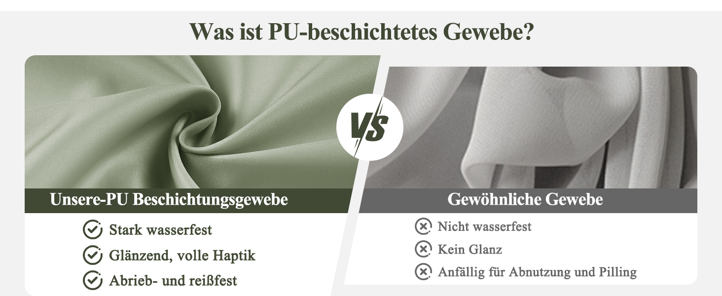 Штора для душу EurCross 180x200 см водонепроникна текстильна зелена з кільцями (1 шт)