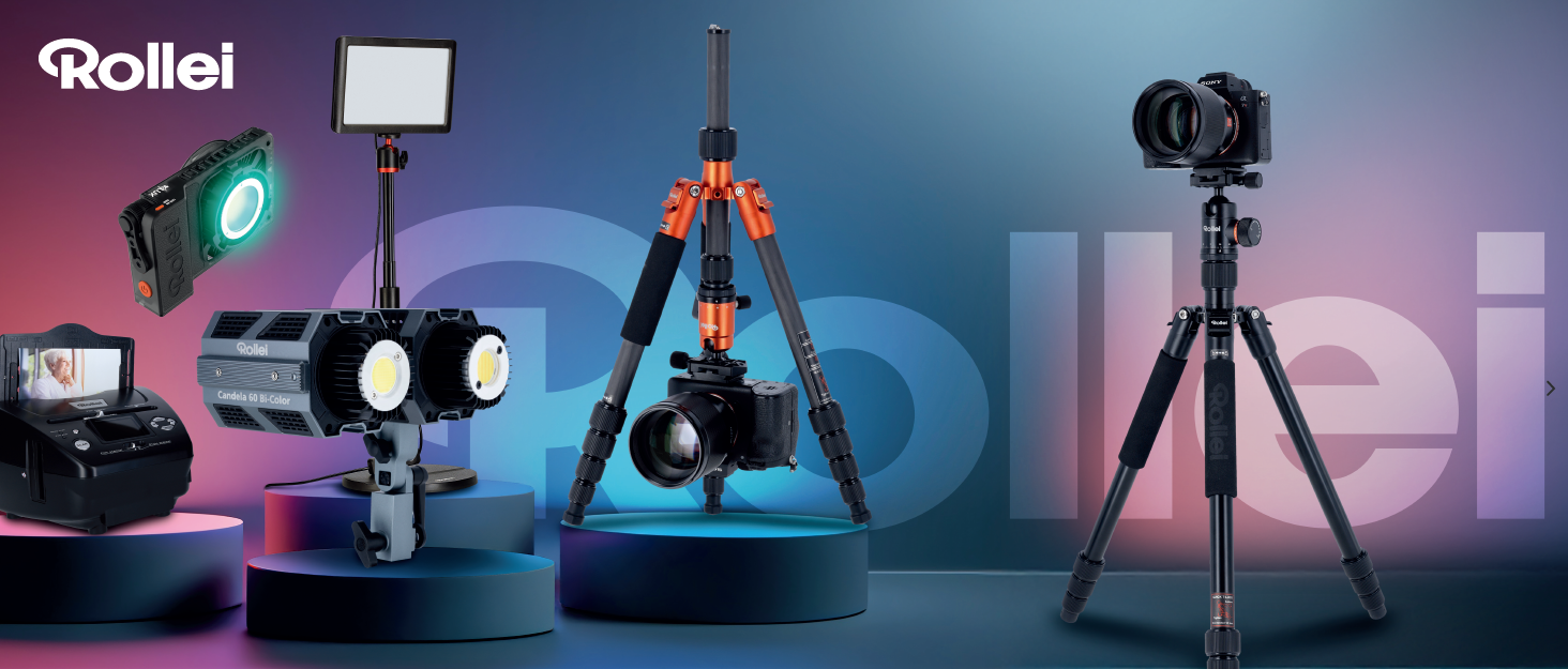 Набір для чищення камери Rollei Travel, 7-в-1: Lenspen, продувка, серветки, рідина для лінз, комплект для чищення об'єктивів. Підходить для Sony, Nikon, Canon (чистка сенсора APS-C)