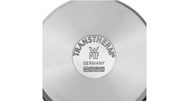 Каструля WMF Diadem Plus 3,7 л, 20 см, індукція, з кришкою, полірована нержавіюча сталь
