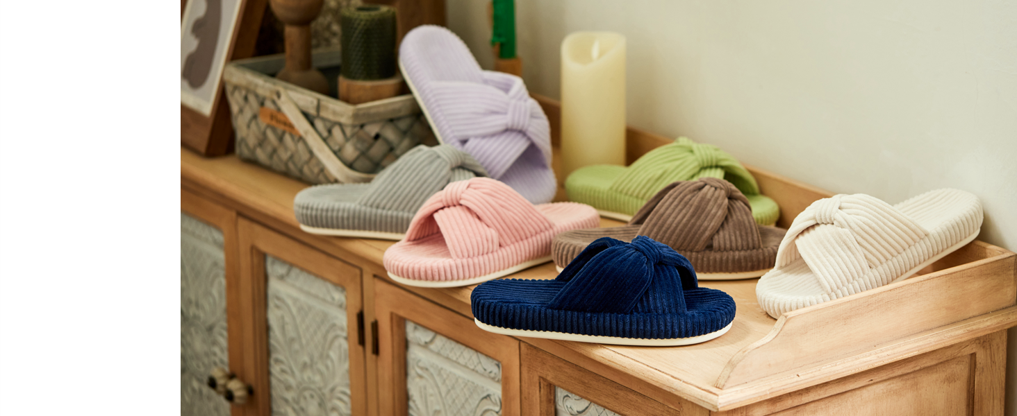 Жіночі халапи Чантомoo з піною Memory Foam, зручні та трендові, для дому та сну, з бантиком та перехресними ремінцями, колір бежевий, розмір 38/39 EU