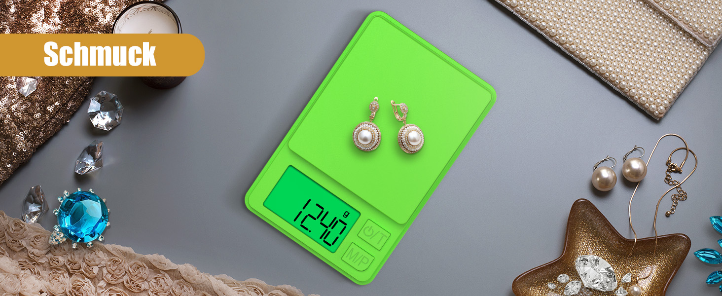 Кухонні ваги Diyife 1000г/0,01г: Міні-ваги з LCD дисплеєм для кухні, чаю, кави