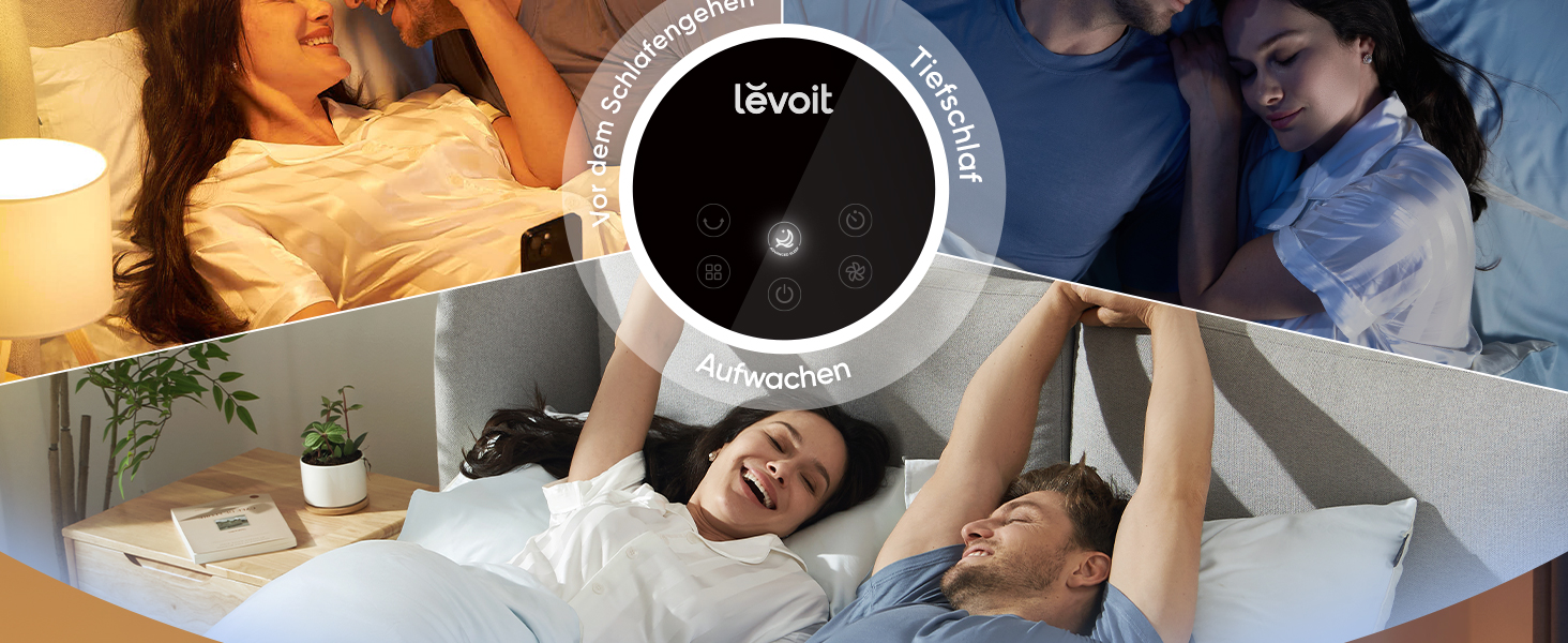 Вентилятор Levoit - Безшумний торцевий вентилятор з охолодженням, з пультом дистанційного керування, з функцією нічного режиму, 5 швидкостей, 4 режими, таймер 12 годин, сірий колір