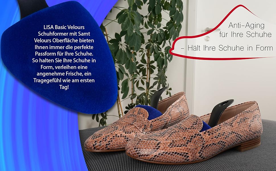 Поролонові розпірки для взуття MTS care LISA Basic Velours Walker, розмір 38-41, жіночі, 5 пар — формувачі для підтримки форми та свіжості взуття