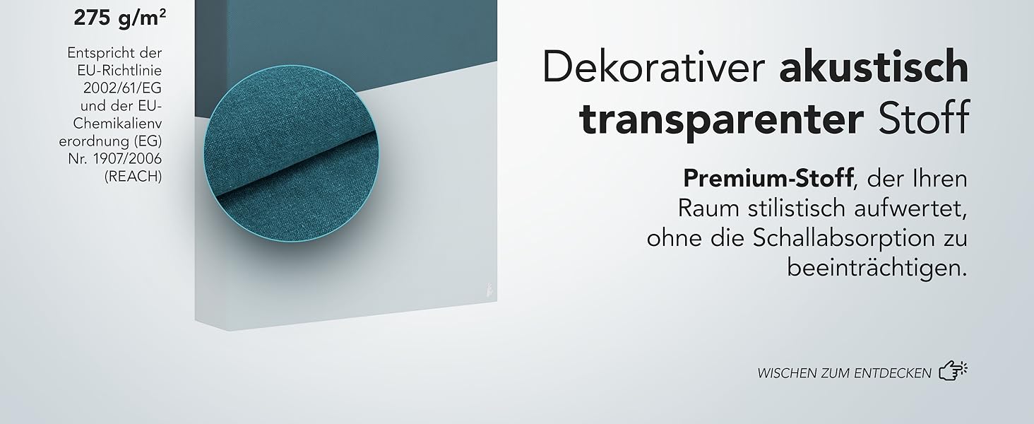 Акустична панель Addictive Sound Schallabsorber Wand Premium для стін та стелі, звукопоглинаюча панель класу A, 100x50x11 см, колір бордовий (Burgundy)