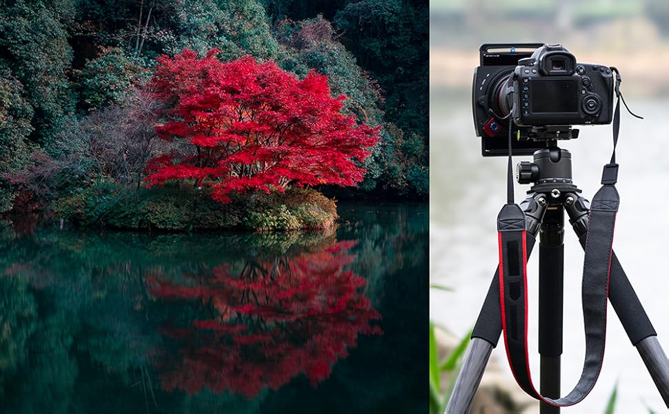 Штатив Pyramid Carbon з кульковою головкою для панорамної зйомки, без центральної колони, 147 см, 2 кг, вантажопідйомність 20 кг, діаметр труби 32 мм